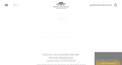 Desktop Screenshot of private-residences.net